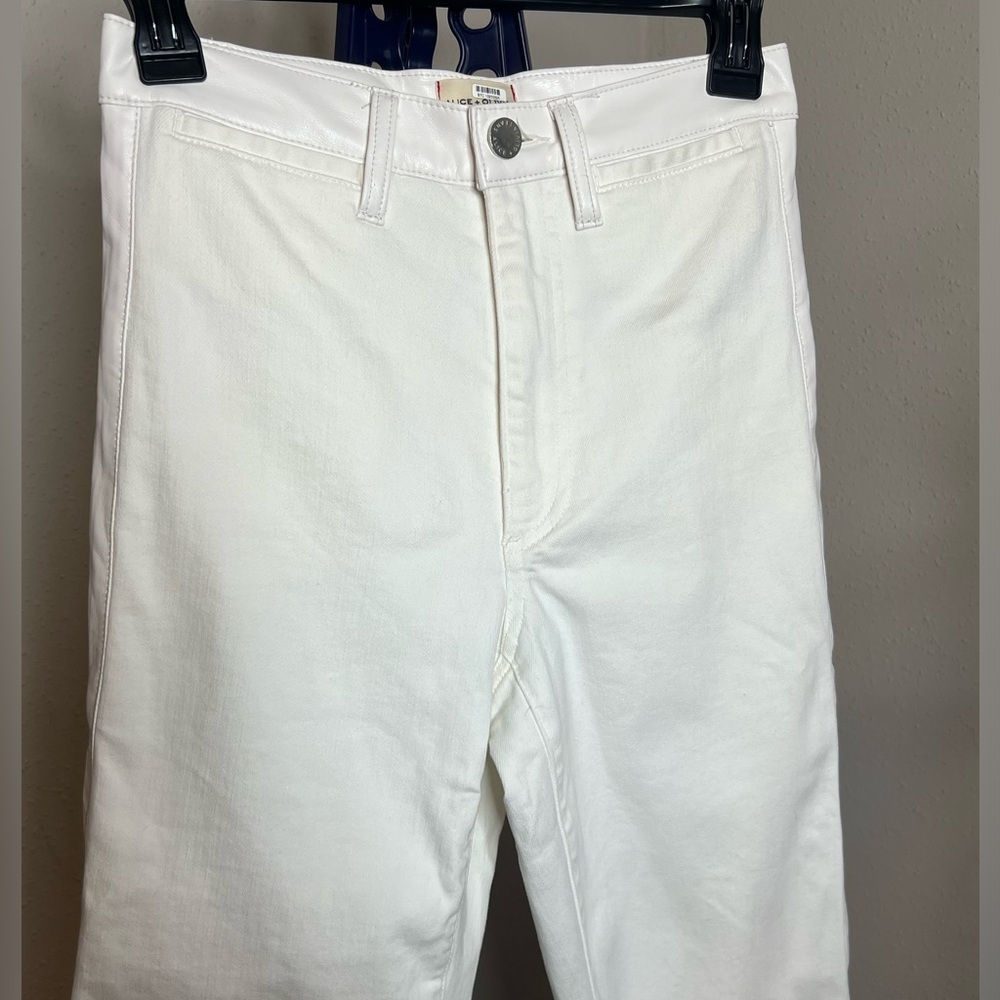 Alice + Olivia Ali Stove Pipe Jeans - Picture 2 of 8